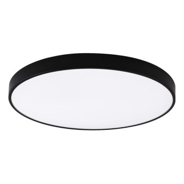 Top Light - LED-himmennettävä kylpyhuoneen kattovalaisin PETAL LED/60W/230V 3000-6500K IP44 Ø 59 cm musta + kaukosäädin