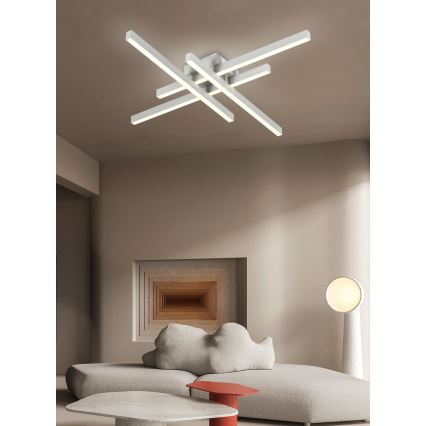 Top Light - LED-himmennyskattokruunu CROSS LED/50W/230V 3000-6500K + kauko-ohjaus