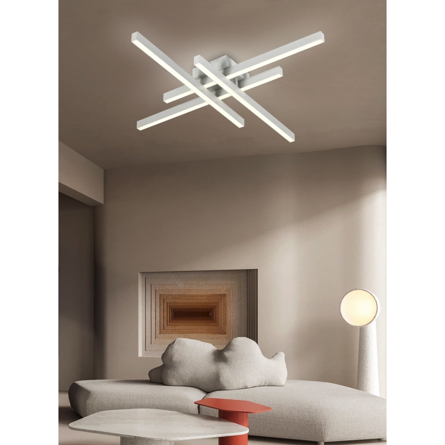 Top Light - LED-himmennyskattokruunu CROSS LED/50W/230V 3000-6500K + kauko-ohjaus