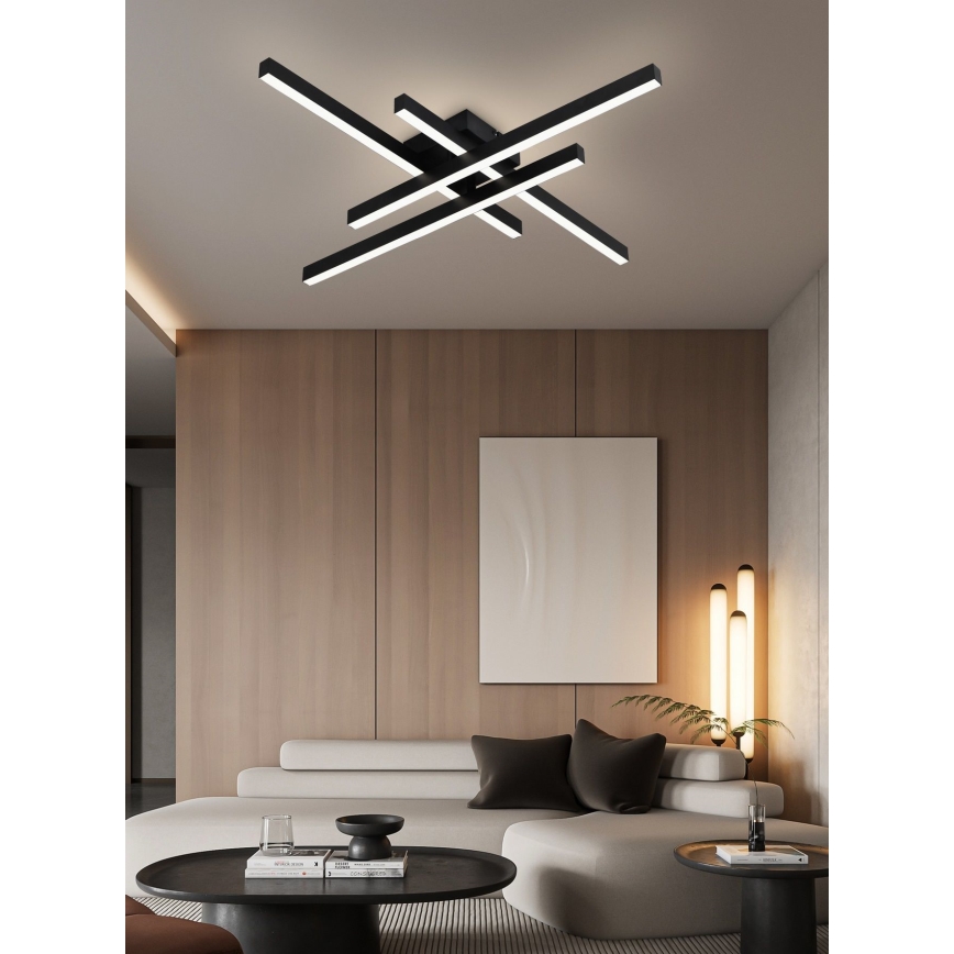 Top Light - LED-himmennyskattokruunu CROSS LED/50W/230V 3000-6500K + kauko-ohjaus
