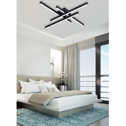 Top Light - LED-himmennyskattokruunu CROSS LED/50W/230V 3000-6500K + kauko-ohjaus