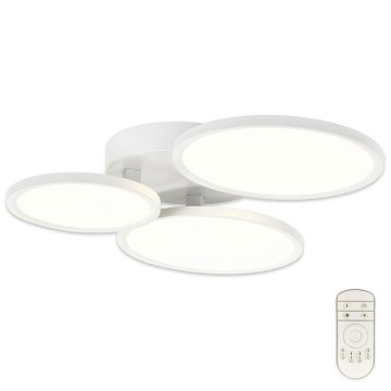 Top Light - LED-himmennyskattokruunu MERKUR LED/50W/230V 3000-6500K valkoinen + kauko-ohjaus