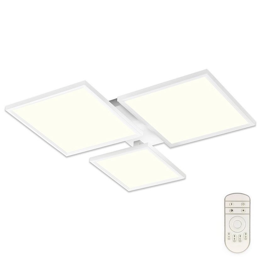 Top Light - LED-himmennyskattokruunu MERKUR LED/50W/230V 3000-6500K valkoinen + kauko-ohjaus