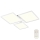 Top Light - LED-himmennyskattokruunu MERKUR LED/50W/230V 3000-6500K valkoinen + kauko-ohjaus