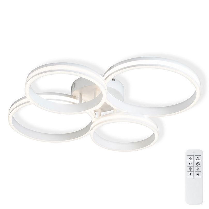 Top Light - LED-himmennyskattokruunu OLYMP LED/65W/230V 3000-6500K pyöreä valkoinen + kauko-ohjaus