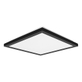 Top Light - LED-kattovalaisin kylpyhuoneeseen ONYX LED/10W/230V IP44 3000/4000/6500K 28x28 cm musta