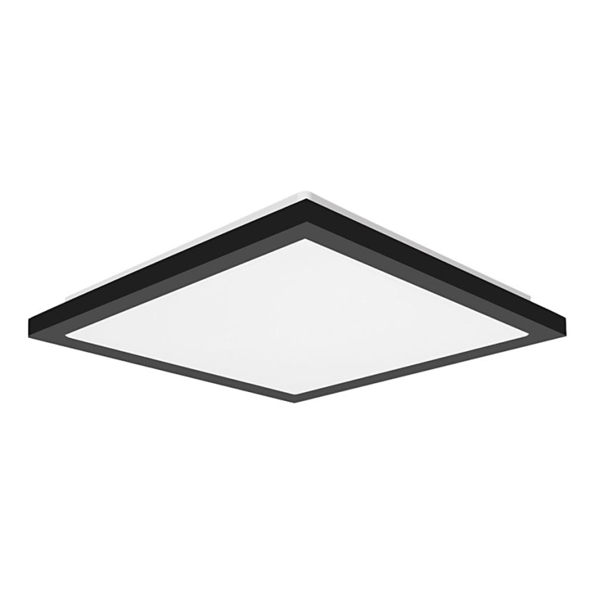 Top Light - LED-kattovalaisin kylpyhuoneeseen ONYX LED/10W/230V IP44 3000/4000/6500K 28x28 cm musta