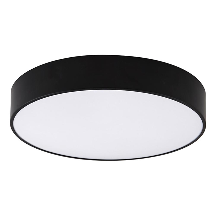 Top Light - LED-kattovalaisin kylpyhuoneeseen PETAL LED/24W/230V IP44 3000/4000/6500K halkaisija 35 cm musta