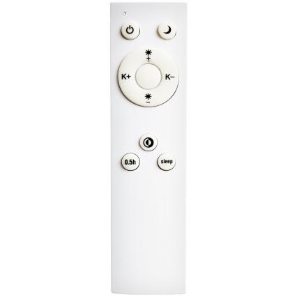Top Light - Himmennettävä kylpyhuoneen LED-kattovalaisin PETAL LED/48W/230V IP44 3000-6500K halkaisija 48 cm musta + kauko-ohjaus