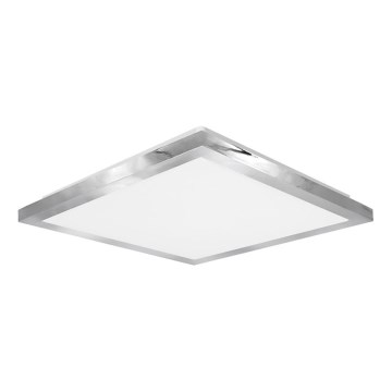 Top Light - LED-kattovalaisin kylpyhuoneeseen SILVER LED/10W/230V IP44 3000/4000/6500K 28x28 cm mattakromi