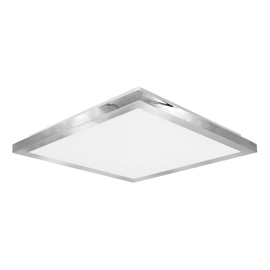 Top Light - LED-kattovalaisin kylpyhuoneeseen SILVER LED/10W/230V IP44 3000/4000/6500K 28x28 cm mattakromi
