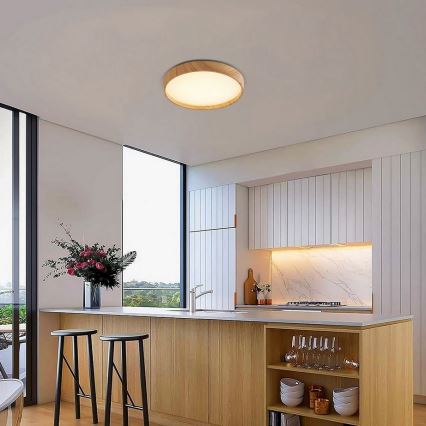 Top Light - LED-kattovalaisin VENDO LED/18W/230V 4000K valkoinen/beige