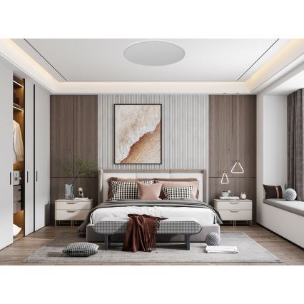 Top Light - LED-kattovalaisin REVIT LED/24W/230V 3000/4000/6500K halkaisija 30 cm valkoinen