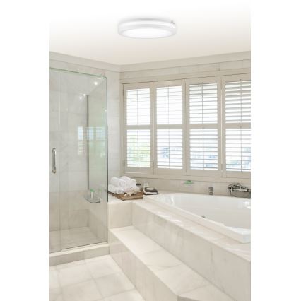 Top Light - LED-kylpyhuoneen kattovalaisin COMET LED/40W/230V 3000/4000/6500K IP54 valkoinen Ø 40 cm
