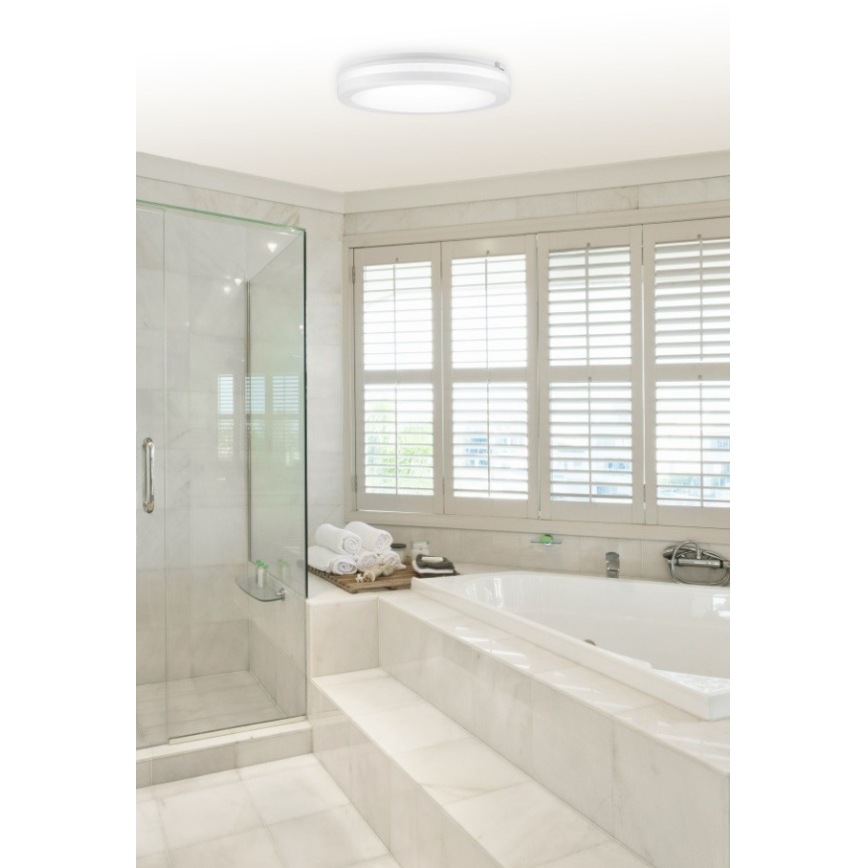 Top Light - LED-kylpyhuoneen valo COMET LED/15W/230V 3000/4000/6500K IP54 halkaisija 20 cm valkoinen