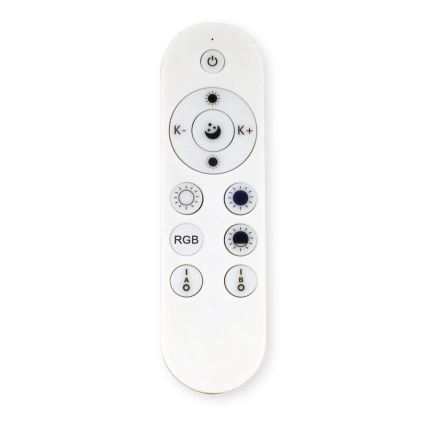 Top Light - LED RGB Himmennettävä kattokruunu johdossa METAL LED/60W/230V Wi-Fi Tuya musta + kauko-ohjaus