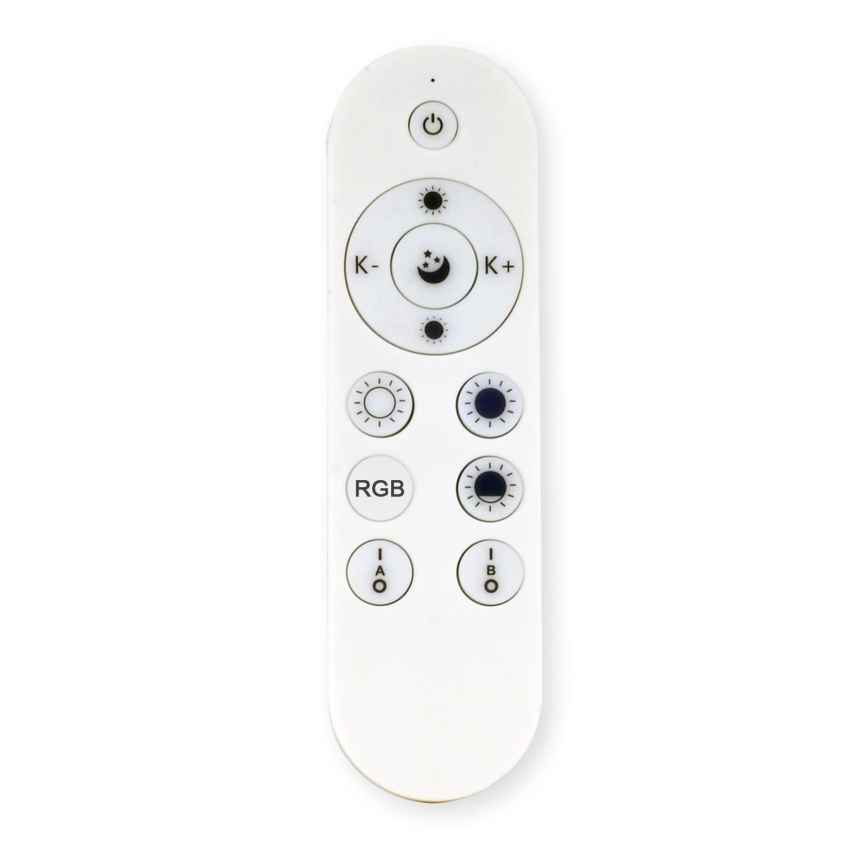 Top Light - LED RGB Himmennettävä kattokruunu johdossa METAL LED/60W/230V Wi-Fi Tuya musta + kauko-ohjaus