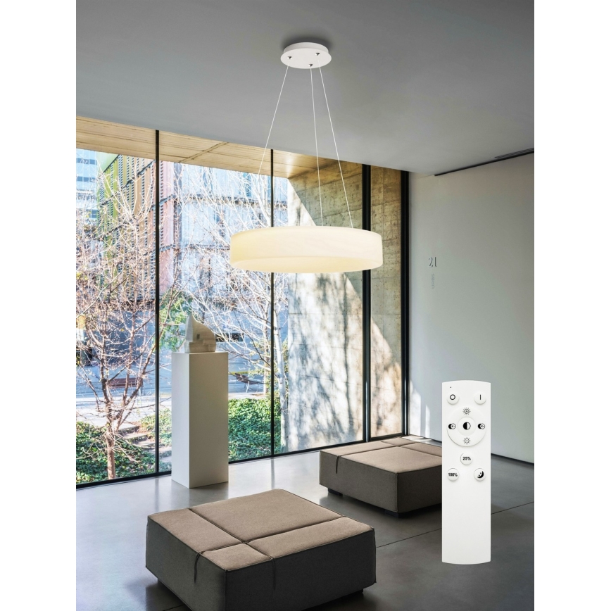 Top Light - LED Himmennettävä ripustettava HALO LED -valaisin 40W/230V 3000-6500K, Ø 44 cm + kauko-ohjain