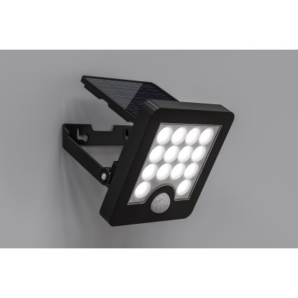 Top Light - LED Solar seinä valonheitin anturilla HELEON S LED/5W/3,7V IP65 4000K 1800 mAh