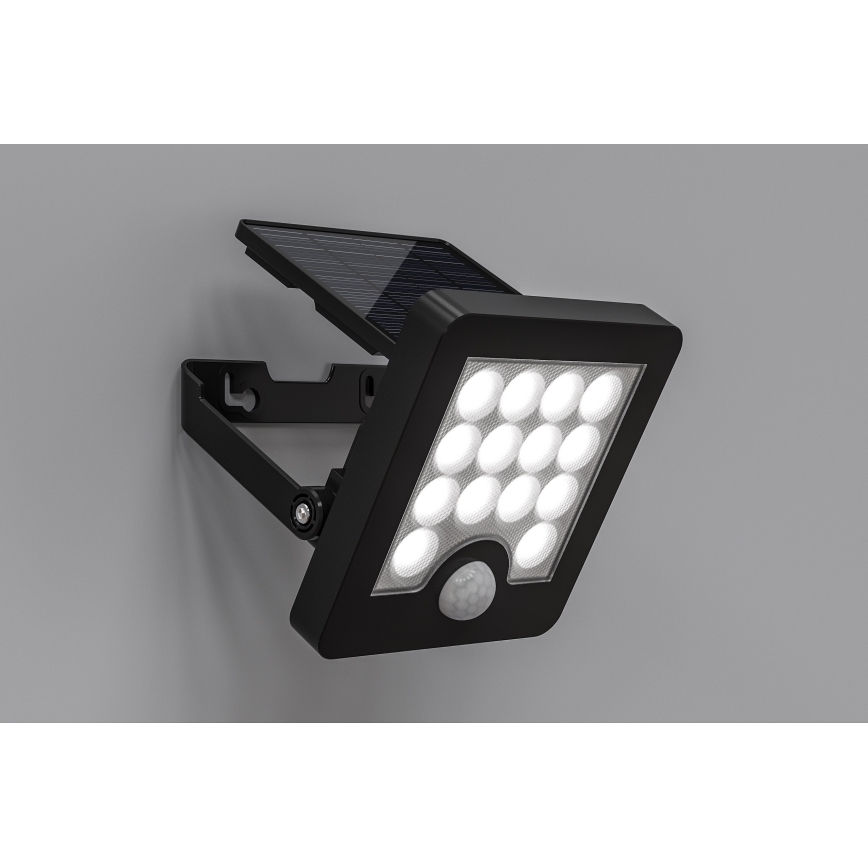 Top Light - LED Solar seinä valonheitin anturilla HELEON S LED/5W/3,7V IP65 4000K 1800 mAh