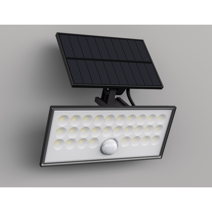 Top Light - LED Solar seinä valonheitin anturilla HELEON VARIO LED/8W/3,7V IP65 4000K 2200 mAh + kauko-ohjaus