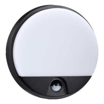 Top Light - LED Ulkoseinävalaisin liikkeen ja hämärän tunnistimella BARI LED/15W/230V 4000K IP54