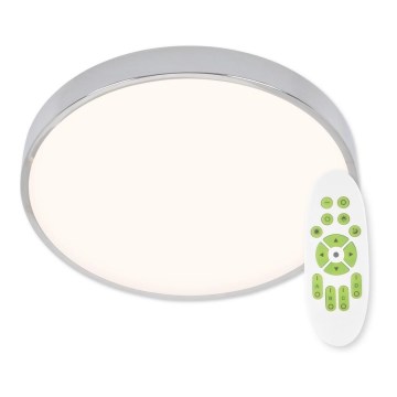 Top Light Metalli 40CR +kaukosäädin - Himmennettävä LED-kattovalaisin METAL LED/51W/230V kiiltävä kromi + kauko-ohjaus