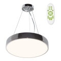 Top Light Metalli 40CRZ +kaukosäädin - Himmennettävä LED-kattokruunu johdossa METAL LED/51W/230V kiiltävä kromi + kauko-ohjaus