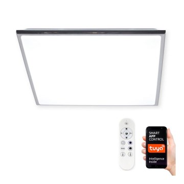 Top Light Silver H MAX SMART - Himmennettävä LED-RGB-kattovalaisin kaukosäätimellä SILVER LED/60W/230V Tuya + +kaukosäädin