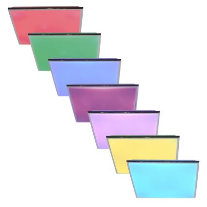 Top Light Silver H MAX SMART - Himmennettävä LED-RGB-kattovalaisin kaukosäätimellä SILVER LED/60W/230V Tuya + +kaukosäädin
