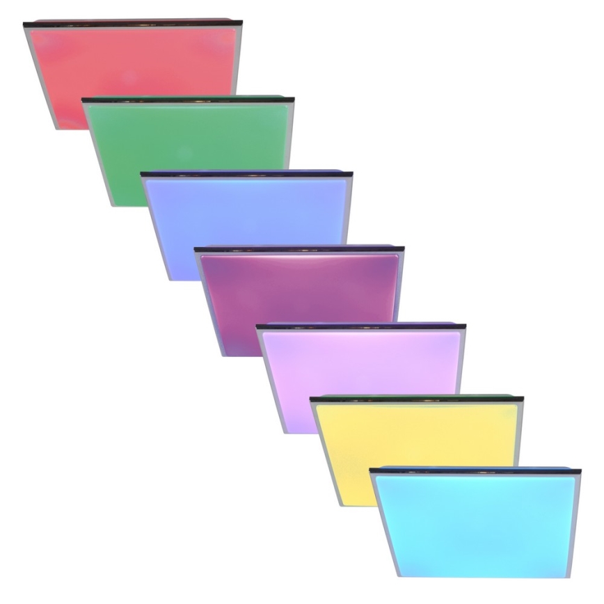 Top Light Silver H MAX SMART - Himmennettävä LED-RGB-kattovalaisin kaukosäätimellä SILVER LED/60W/230V Tuya + +kaukosäädin