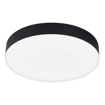 Top Light - SPIRIT LED-kattovalaisin kylpyhuoneeseen, 24 W, 230 V, 3000/4000/6500 K, IP44, halkaisija 30 cm, musta