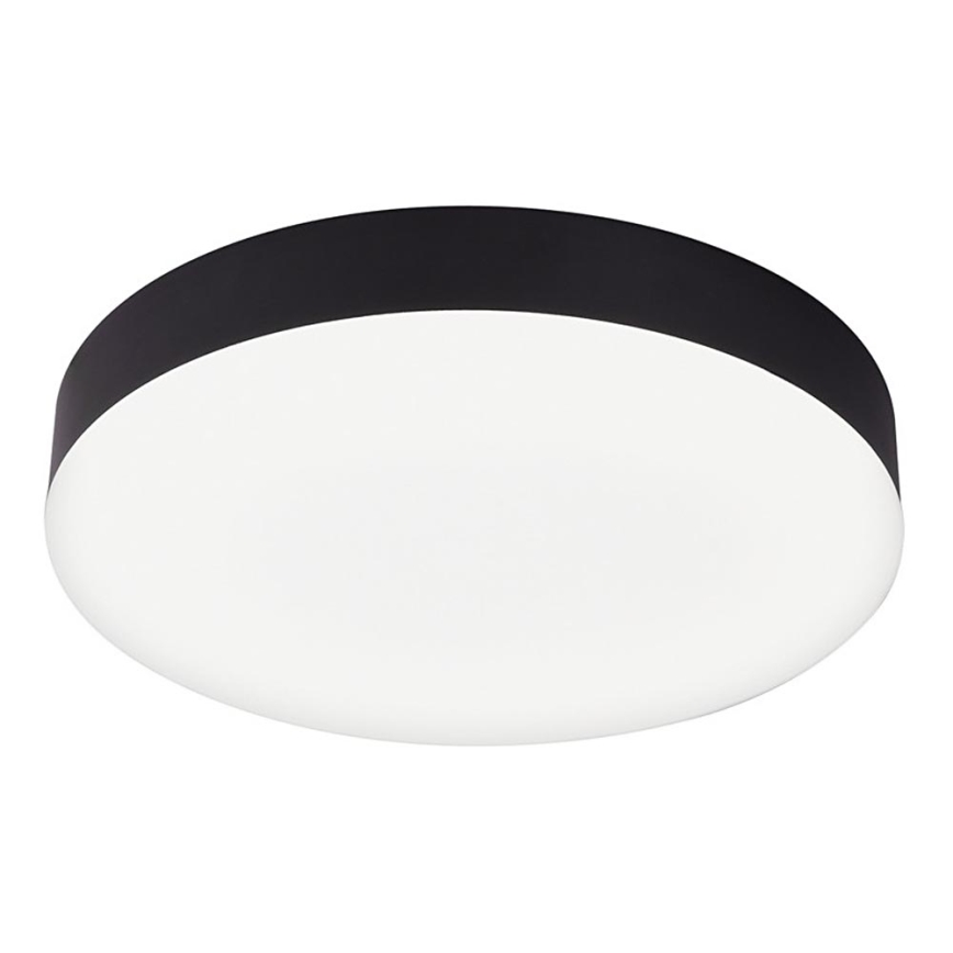 Top Light - SPIRIT LED-kattovalaisin kylpyhuoneeseen, 24 W, 230 V, 3000/4000/6500 K, IP44, halkaisija 30 cm, musta