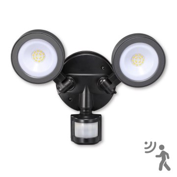 Top Light Tarraco C PIR - LED-valonheitin anturilla TARRACO 2xLED/20W/230V IP65