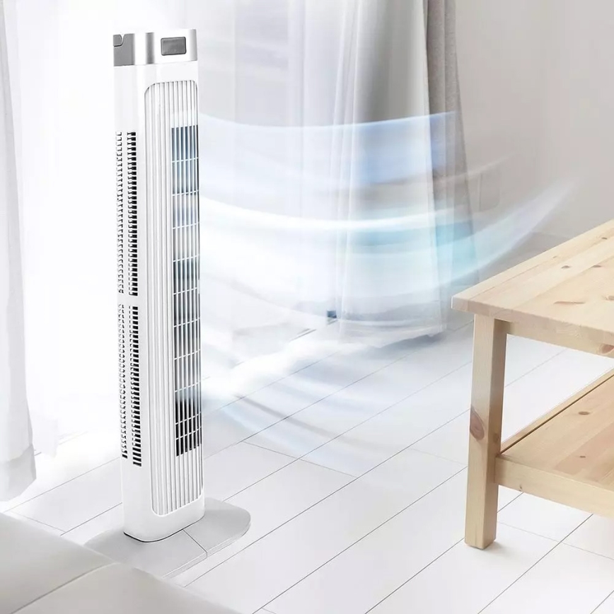 Tornituuletin lämpötilan osoittimella ja kaukosäätimellä 55W/230V