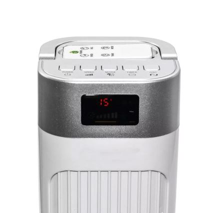 Tornituuletin lämpötilan osoittimella ja kaukosäätimellä 55W/230V
