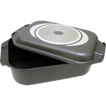 TORO 2-in-1 induktiokelpoinen paistovuoka 9 l 42 x 25 cm musta