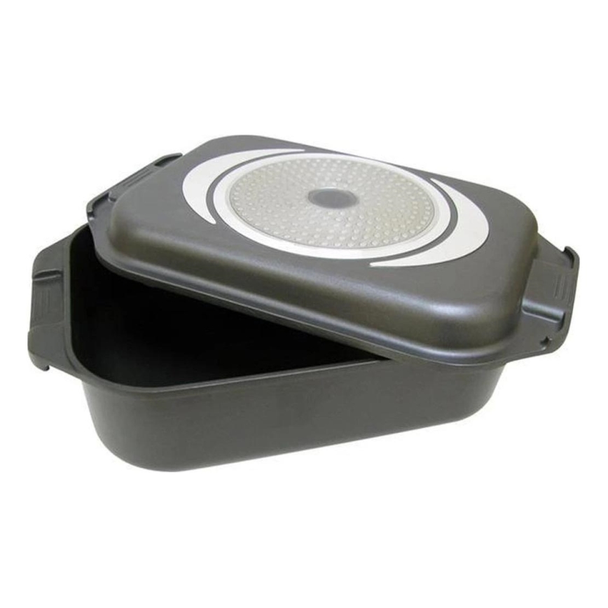 TORO 2-in-1 induktiokelpoinen paistovuoka 9 l 42 x 25 cm musta