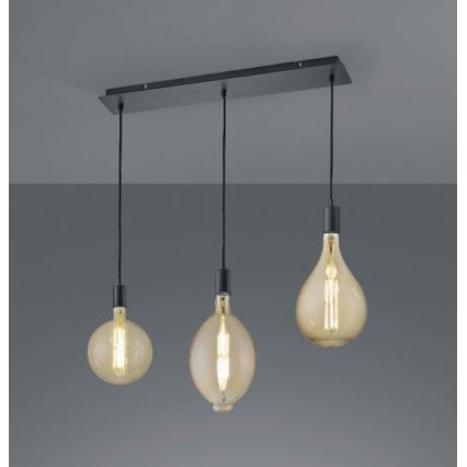 Trio - LED Himmennettävä kattokruunu johdossa GINSTER 3xE27/8W/230V