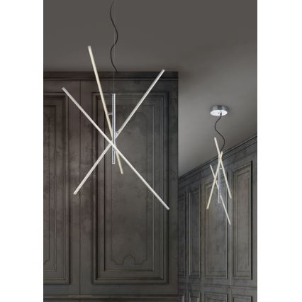 Trio - LED Himmennettävä kattokruunu johdossa TIRIAC 3xLED/7,5W/230V