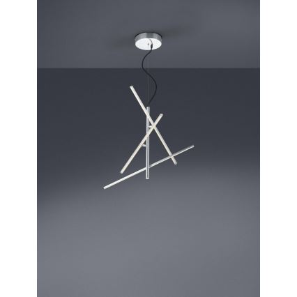 Trio - LED Himmennettävä kattokruunu johdossa TIRIAC 3xLED/7,5W/230V
