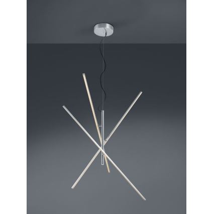 Trio - LED Himmennettävä kattokruunu johdossa TIRIAC 3xLED/8,5W/230V