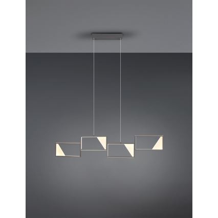 Trio - LED-himmennettävä kattokruunu nauhassa CAFU 4xLED/7W/230V