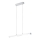 Trio - LED-kattokruunu johdossa 2xLED/9W/230V