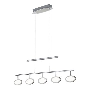 Trio - LED-kattokruunu johdossa DUELLANT 5xLED/4,3W/230V