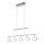 Trio - LED-kattokruunu johdossa DUELLANT 5xLED/4,3W/230V