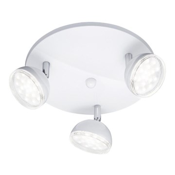Trio - LED-kohdevalaisin BOLOU 3xLED/3,8W/230V
