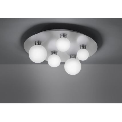 Trio - LED RGB Himmennettävä kattovalo DICAPO 5xLED/3W/230V 3000-5000K + kaukosäädin