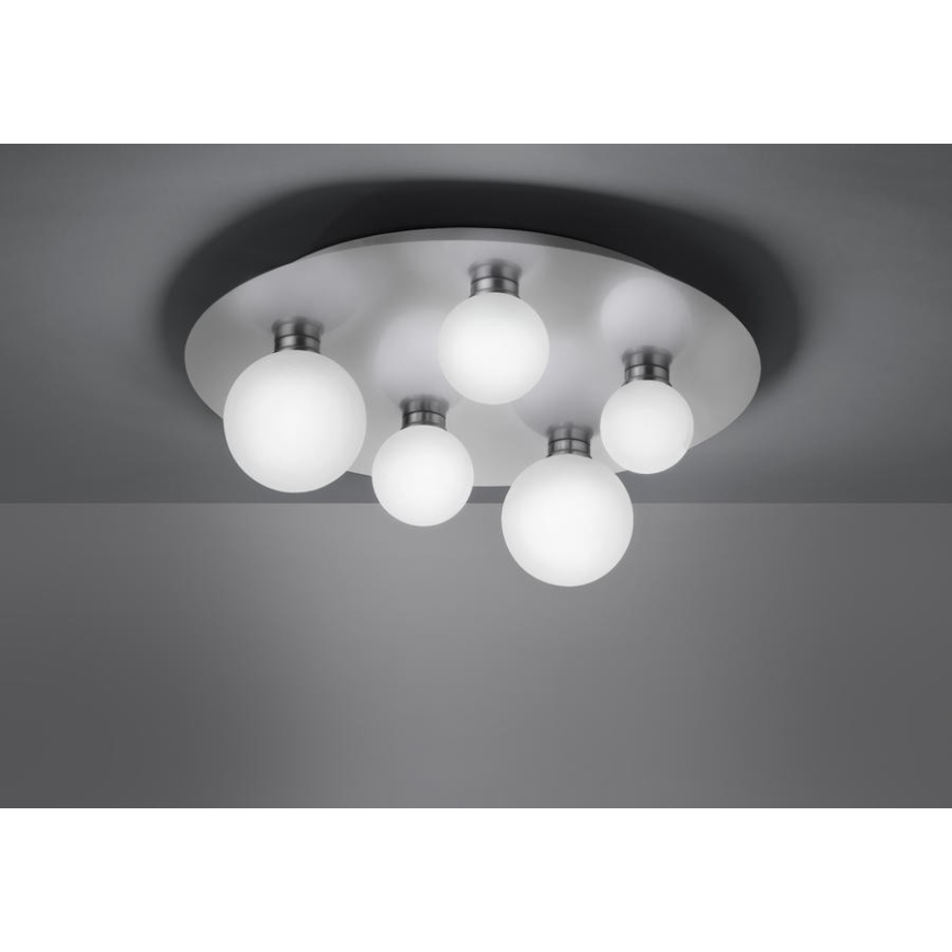 Trio - LED RGB Himmennettävä kattovalo DICAPO 5xLED/3W/230V 3000-5000K + kaukosäädin