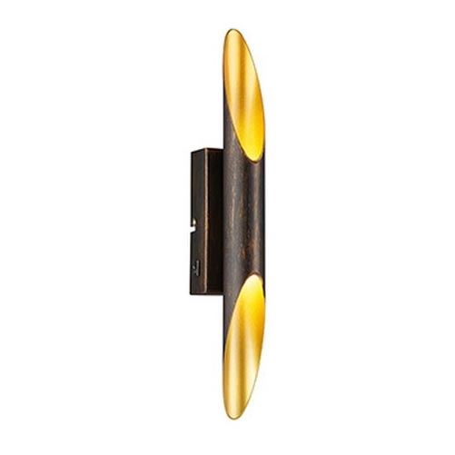 Trio - LED-seinävalaisin BOLERO 2xLED/3,1W/230V CRI 90 kupari